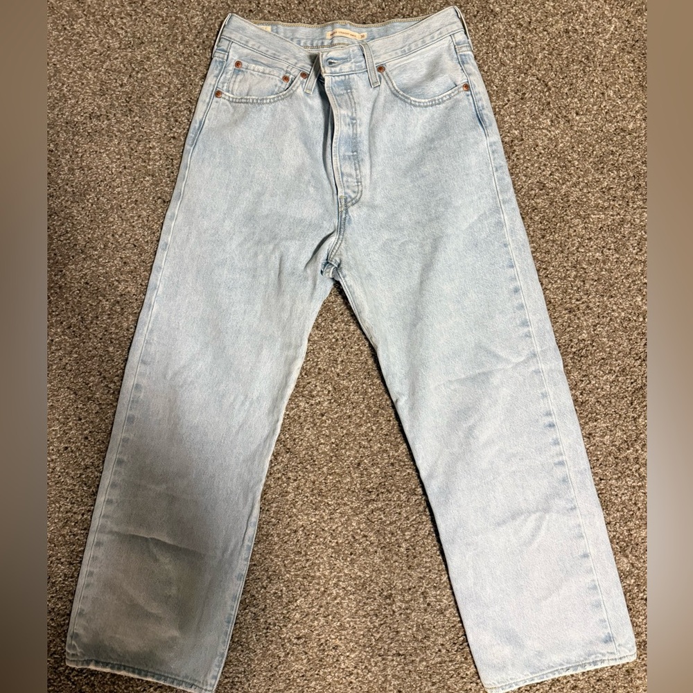 Levi's Light Blue Women's Ribcage Straight